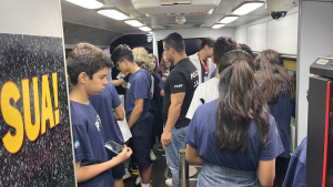 Museu Itinerante de Prevenção às Drogas em ação!