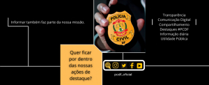 Estamos em todos os lugares e dispositivos! A #PCDF sempre perto e na palma da sua mão!